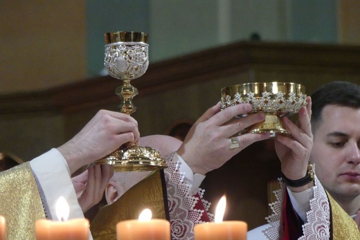 Liturgia Wielkiego Czwartku w katedrze św. Mikołaja w Bielsku-Białej - 2022