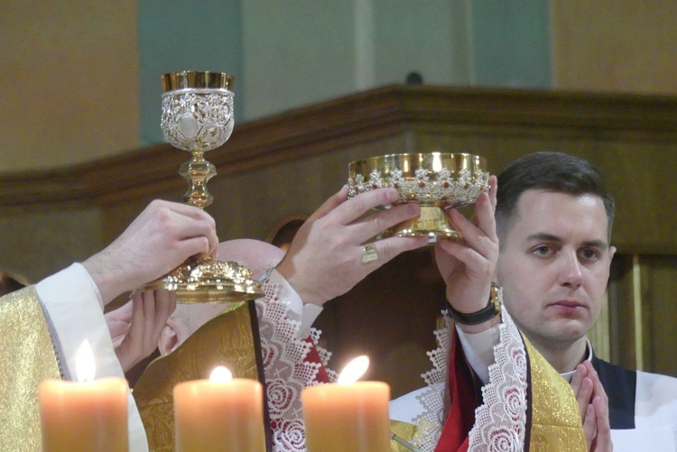 Liturgia Wielkiego Czwartku w katedrze św. Mikołaja w Bielsku-Białej - 2022