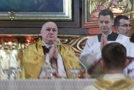 Liturgia Wielkiego Czwartku w katedrze św. Mikołaja w Bielsku-Białej - 2022