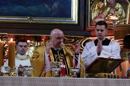 Liturgia Wielkiego Czwartku w katedrze św. Mikołaja w Bielsku-Białej - 2022