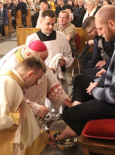 Liturgia Wielkiego Czwartku w katedrze św. Mikołaja w Bielsku-Białej - 2022