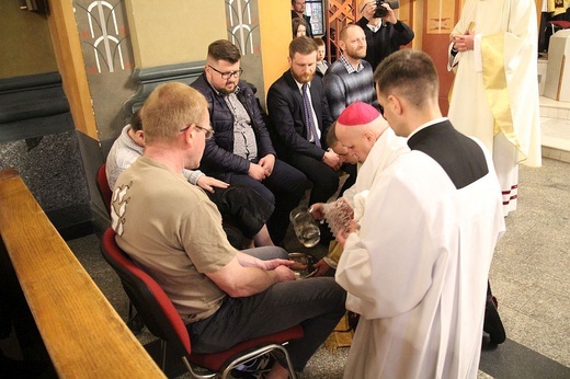 Liturgia Wielkiego Czwartku w katedrze św. Mikołaja w Bielsku-Białej - 2022