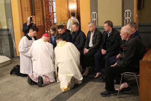 Liturgia Wielkiego Czwartku w katedrze św. Mikołaja w Bielsku-Białej - 2022