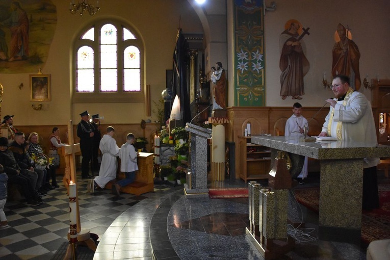 Święcenie pokarmów w Miętustwie 2022