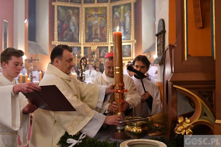 Wigilia Paschalna w konkatedrze