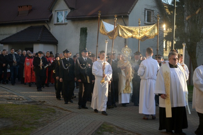 Opoczyńska kolegiata - procesja rezurekcyjna