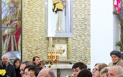 ▲	Figura Chrystusa była obecna w kościele prawdopodobnie od wieków.