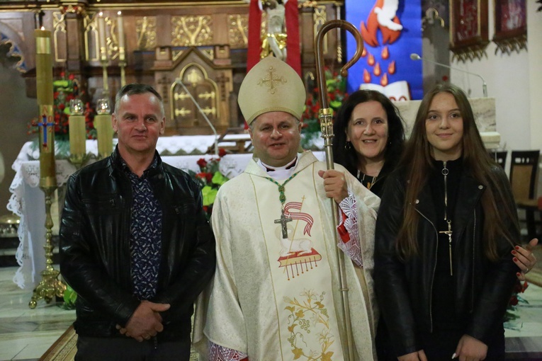 Bierzmowanie w Ciężkowicach