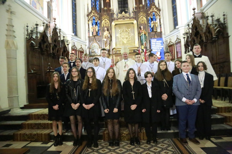 Bierzmowanie w Ciężkowicach