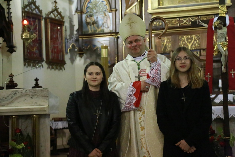 Bierzmowanie w Ciężkowicach