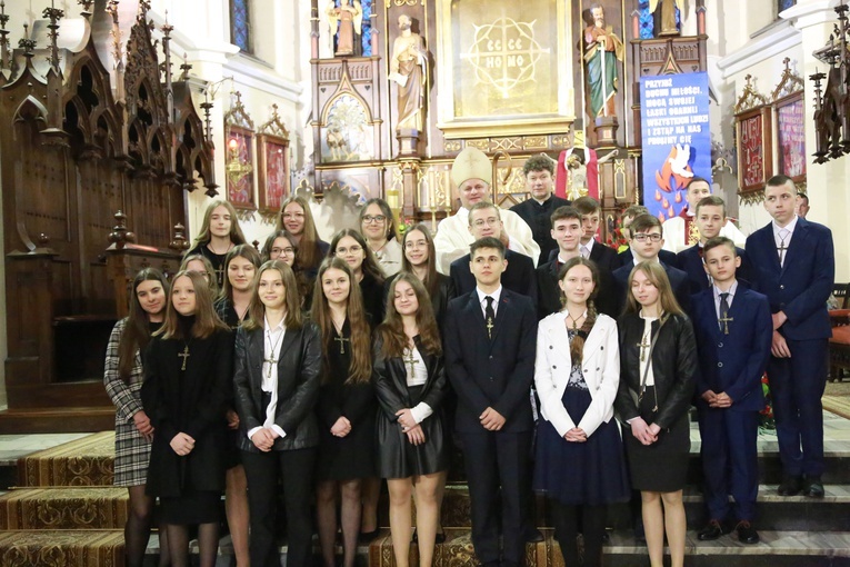 Bierzmowanie w Ciężkowicach