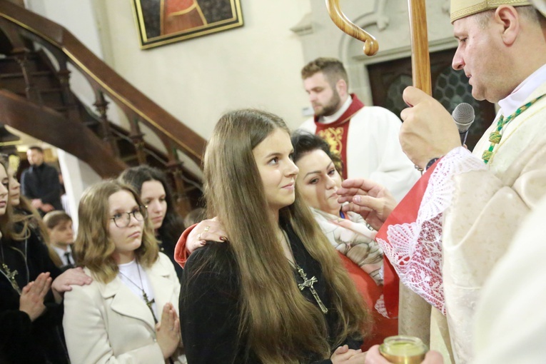 Bierzmowanie w Ciężkowicach