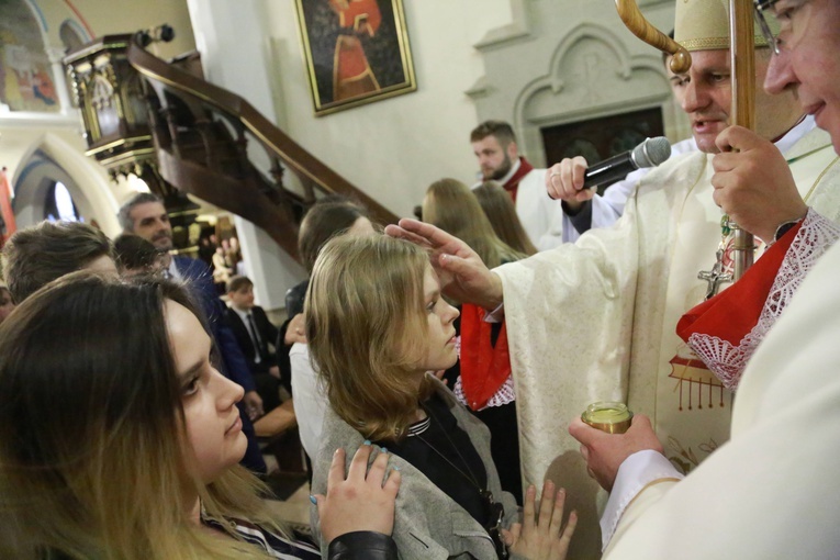 Bierzmowanie w Ciężkowicach