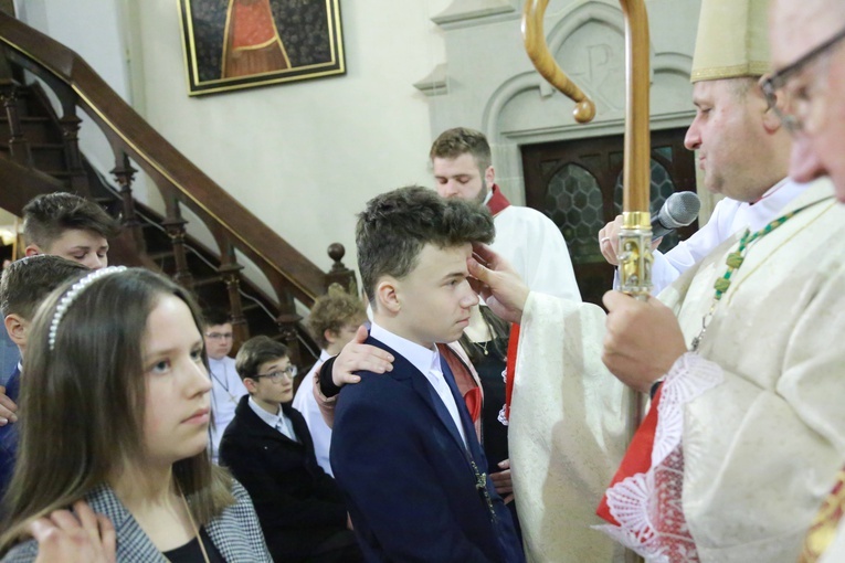 Bierzmowanie w Ciężkowicach