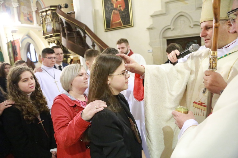 Bierzmowanie w Ciężkowicach