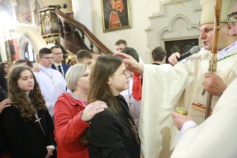 Bierzmowanie w Ciężkowicach