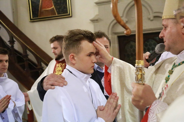 Bierzmowanie w Ciężkowicach