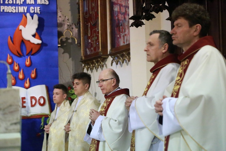 Bierzmowanie w Ciężkowicach