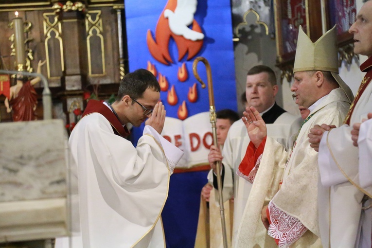 Bierzmowanie w Ciężkowicach