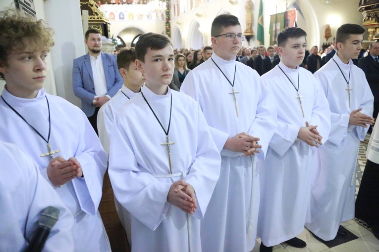 Bierzmowanie w Ciężkowicach