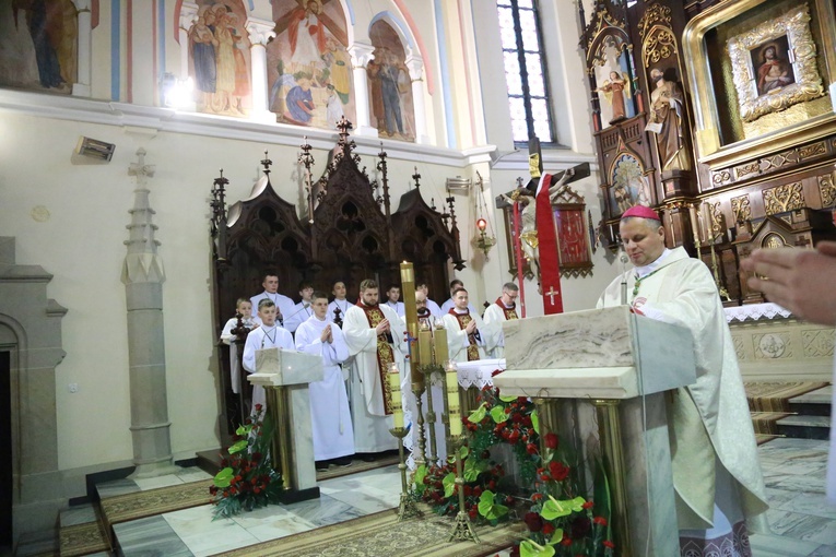 Bierzmowanie w Ciężkowicach