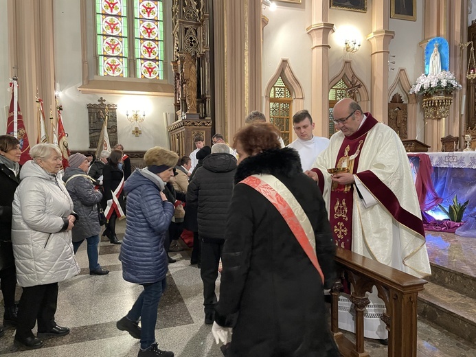 Straż Honorowa NSPJ u św. Józefa Bilczewskiego w Wilamowicach