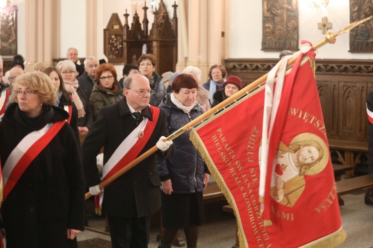 Straż Honorowa NSPJ u św. Józefa Bilczewskiego w Wilamowicach