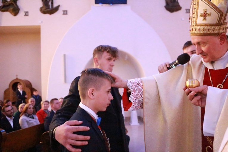 Bierzmowanie w Słopnicach
