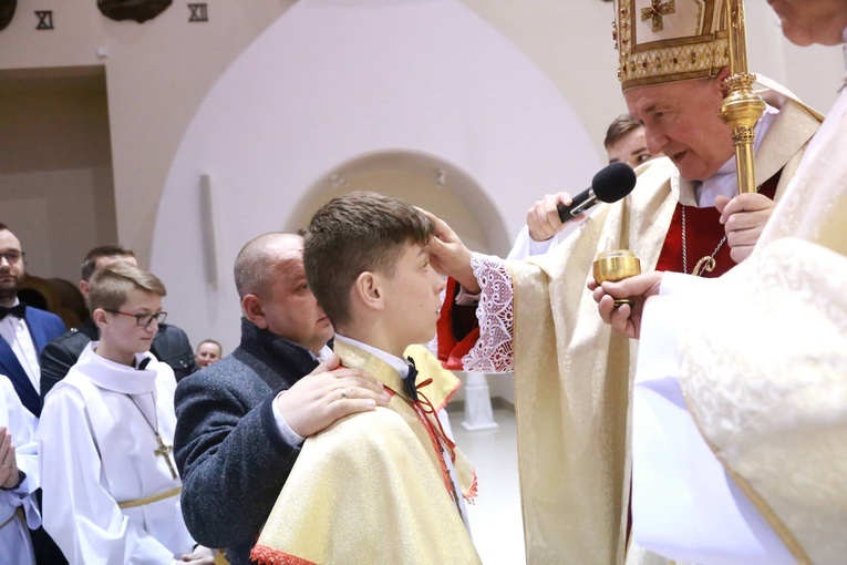 Bierzmowanie w Słopnicach