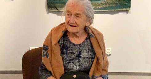 Finisaż wystawy gobelinów Jadwigi Grobelnej