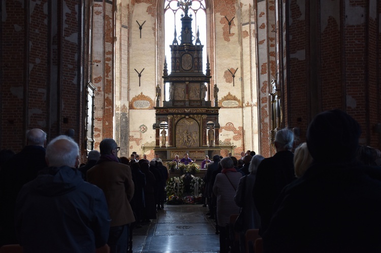 Msza św. żałobna Haliny Winiarskiej, gdańskiej aktorki