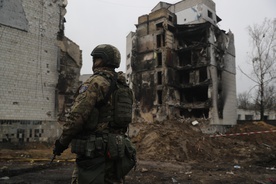 W całej Ukrainie przygotowywane są paczki wielkanocne dla ukraińskich żołnierzy na froncie