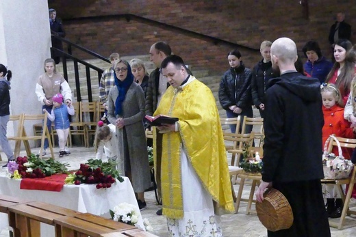 Wielka Sobota grekokatolików u św. Maksymiliana w Oświęcimiu