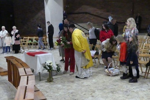 Wielka Sobota grekokatolików u św. Maksymiliana w Oświęcimiu