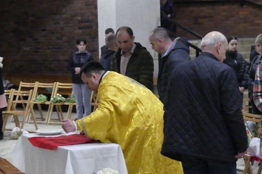 Wielka Sobota grekokatolików u św. Maksymiliana w Oświęcimiu