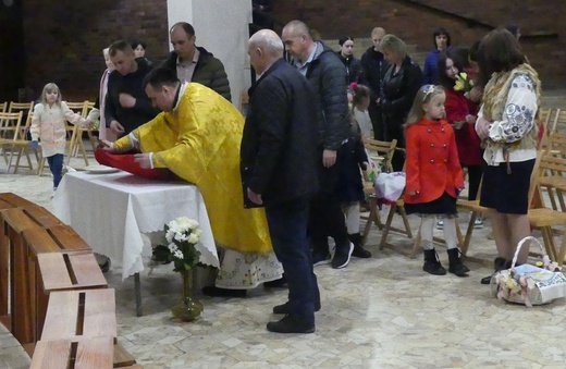 Wielka Sobota grekokatolików u św. Maksymiliana w Oświęcimiu