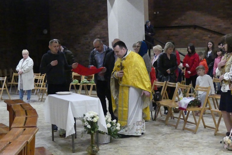 Wielka Sobota grekokatolików u św. Maksymiliana w Oświęcimiu