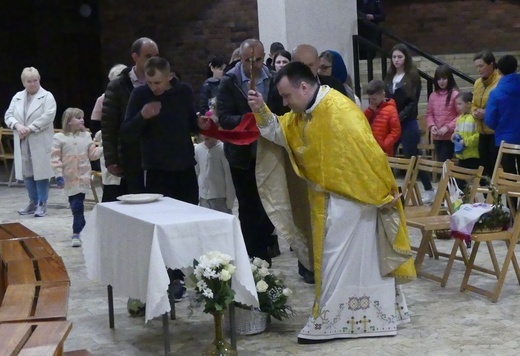 Wielka Sobota grekokatolików u św. Maksymiliana w Oświęcimiu