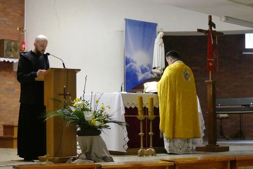 Wielka Sobota grekokatolików u św. Maksymiliana w Oświęcimiu