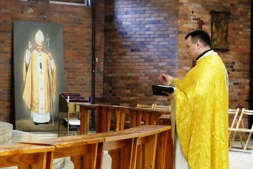 Wielka Sobota grekokatolików u św. Maksymiliana w Oświęcimiu