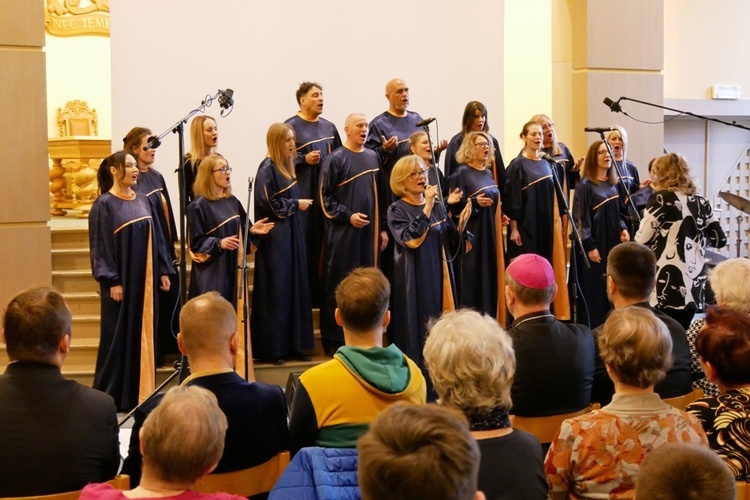 Na scenie wystąpił Gdański Chór Gospel.