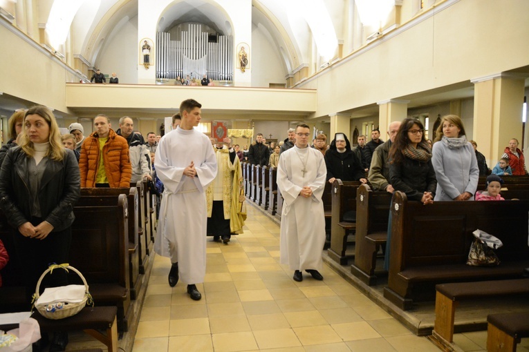 Wielkanocne nabożeństwo dla gości z Ukrainy w Dobrzeniu Wielkim