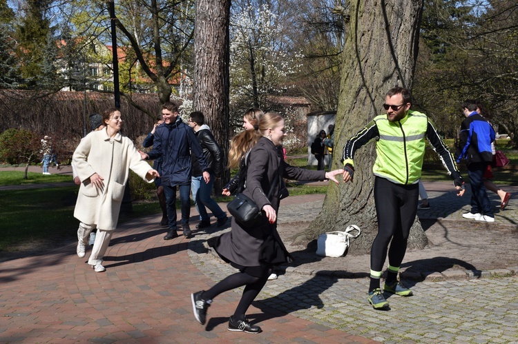 Pielgrzymia ewangelizacja w Parku Oliwskim