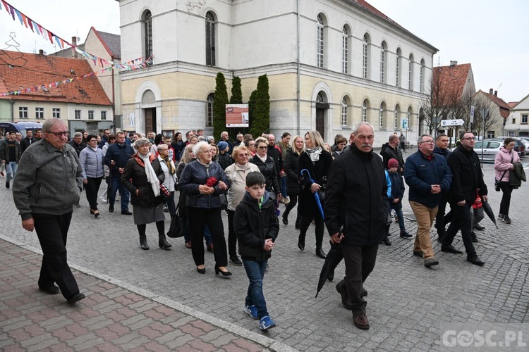 Sława. Nawiedzenie figury św. Michała Archanioła 