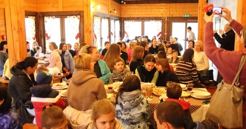 Szklarska Poręba. Śniadanie wielkanocne po ukraińsku