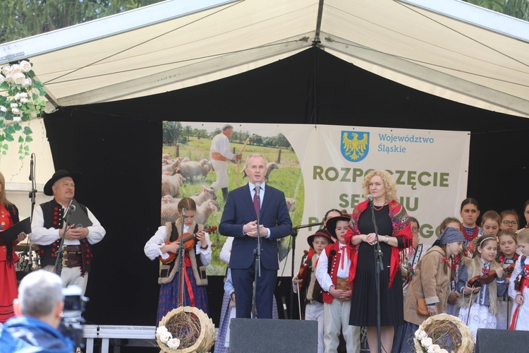 Beskidzka inauguracja sezonu pasterskiego w Rychwałdzie