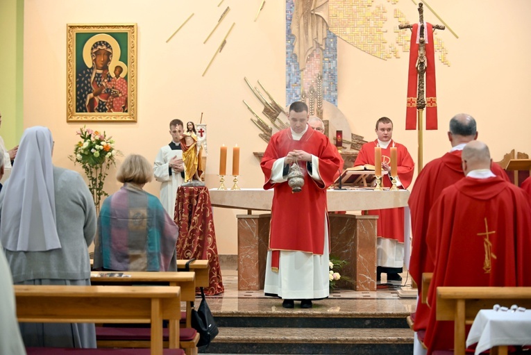 Msza imieninowa bp. Marka w seminarium