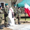 Monument stanął na skwerze Starego Miasta pomiędzy zamkiem a kościołem św. Bartłomieja.