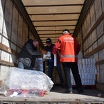 Humanitarny transport wyjechał do Ukrainy