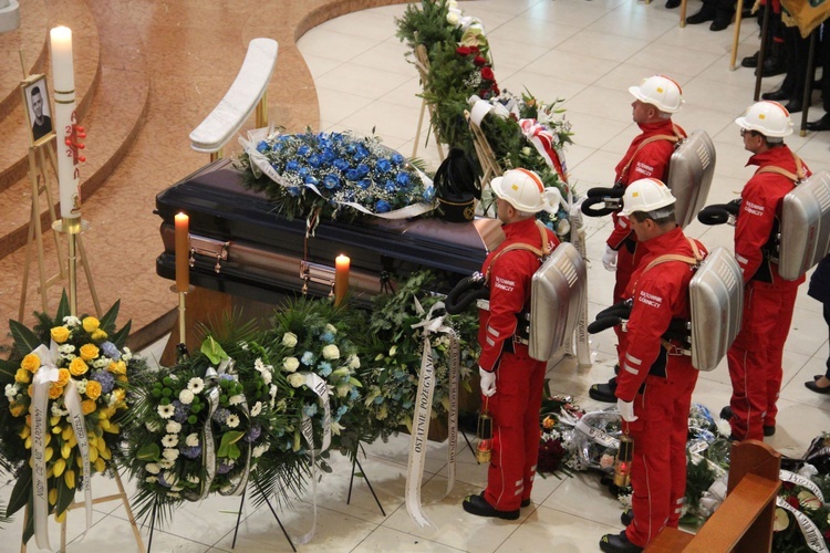 Odbył się pierwszy pogrzeb ratownika, który zginął w kopalni